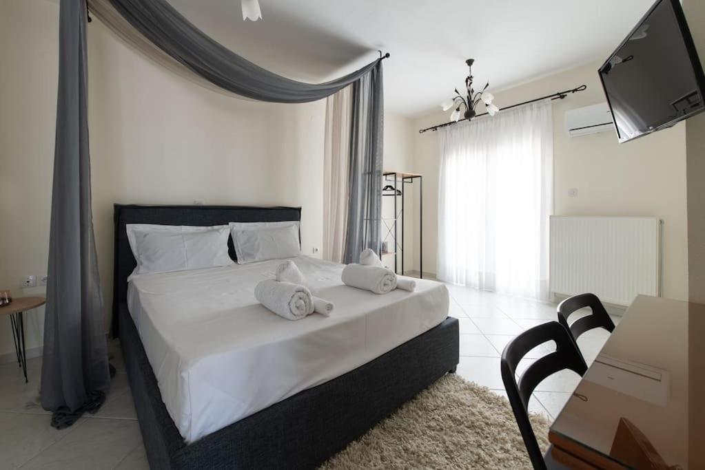 Appartamento Amazing View With Huge Balcony Veria  Esterno foto