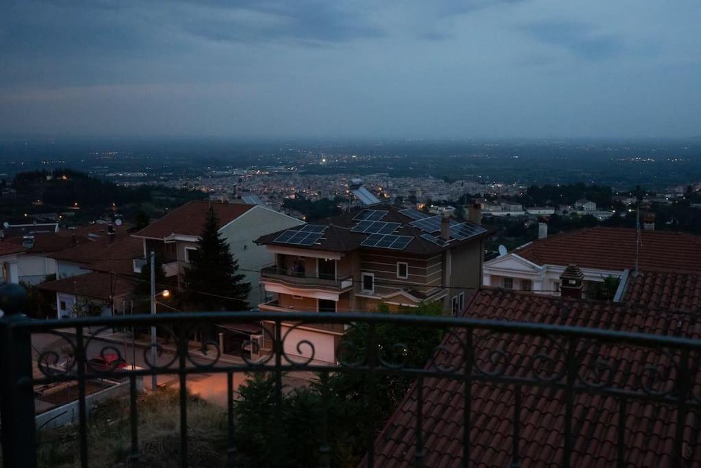 Appartamento Amazing View With Huge Balcony Veria  Esterno foto